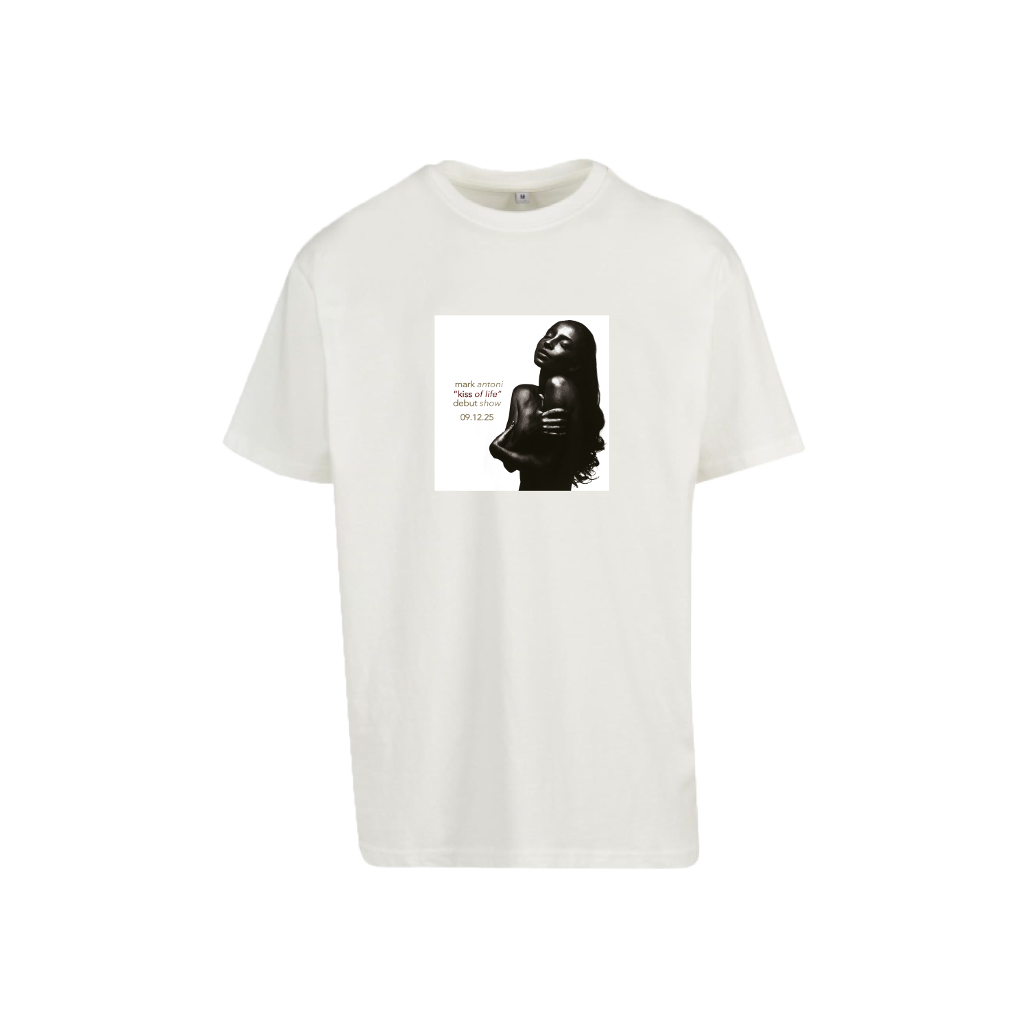 "KISS OF LIFE" TEE WHITE